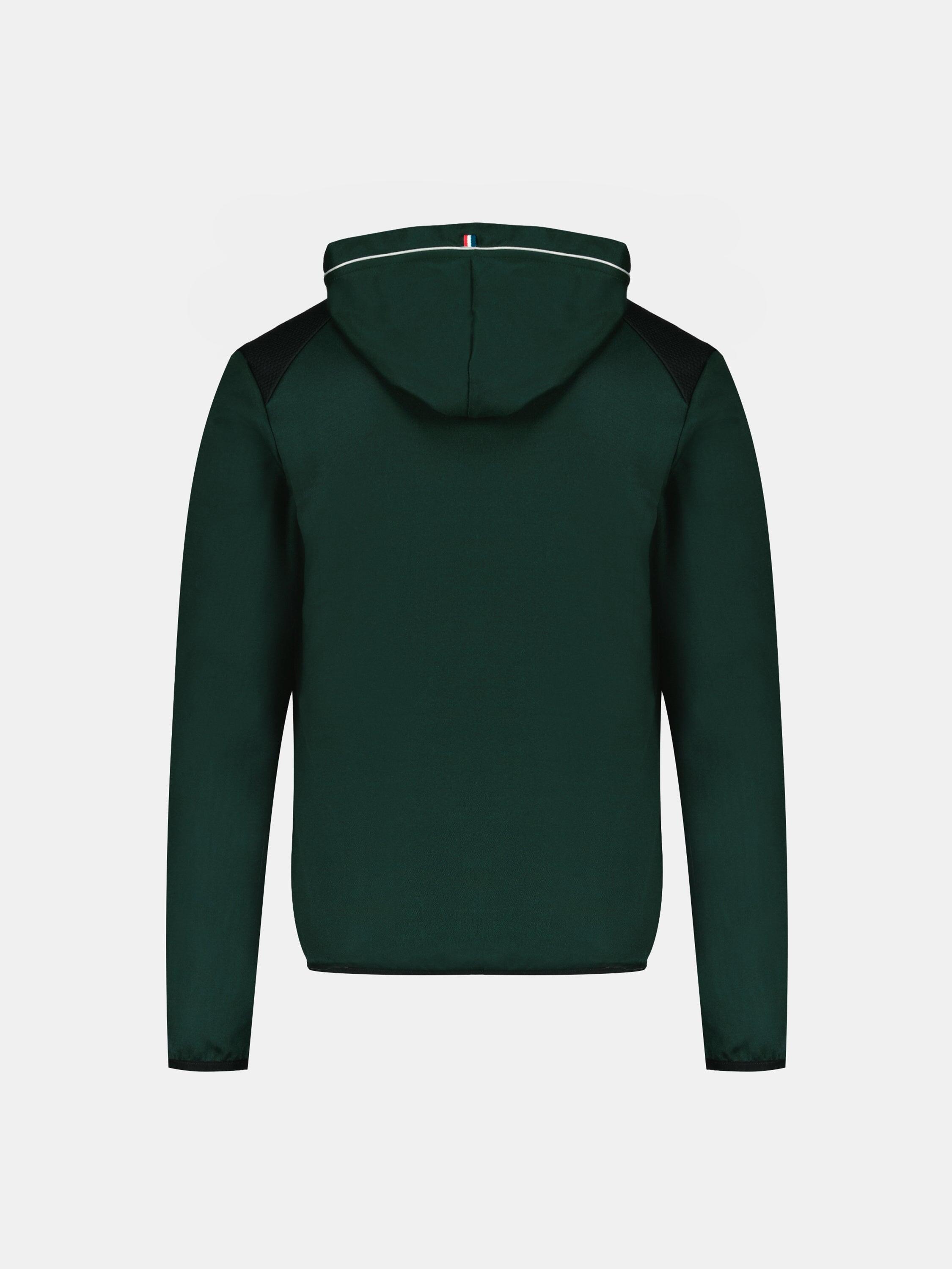 Sweat à capuche Coq d'Argent en jersey double effet piqué Coq d'argent 3/6