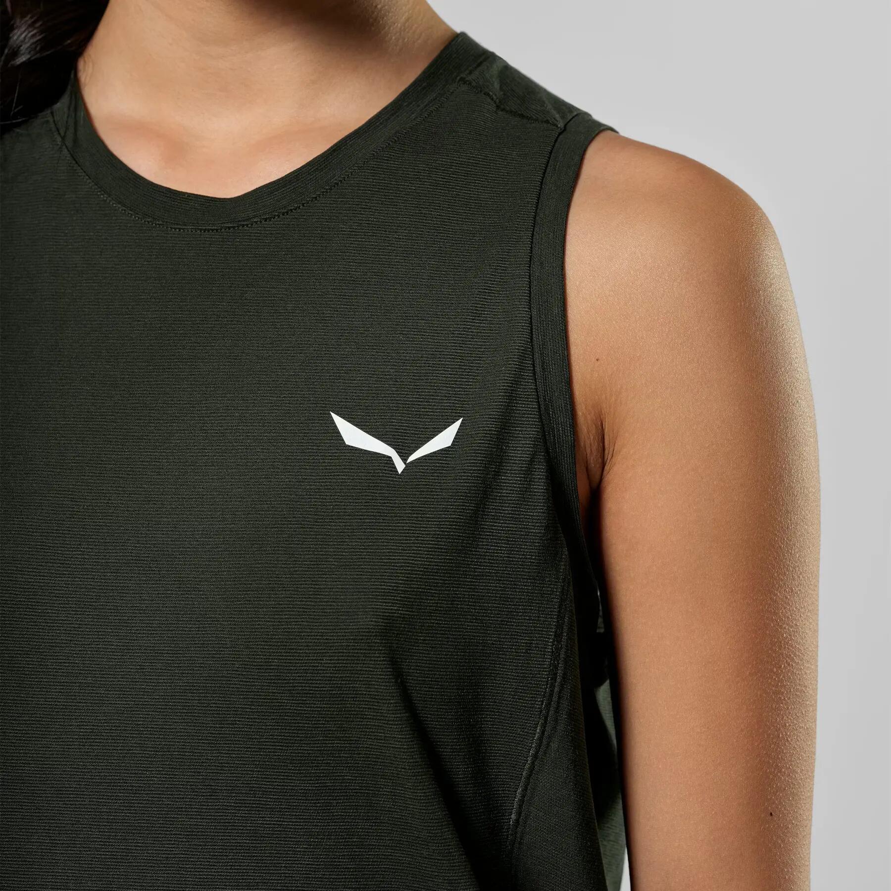 Camiseta de tirantes para mujer Salewa Puez Dry 4/4
