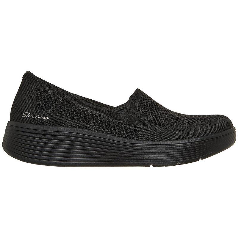 Balerini femei Skechers Arch Fit Laguna - Adore Her, Negru