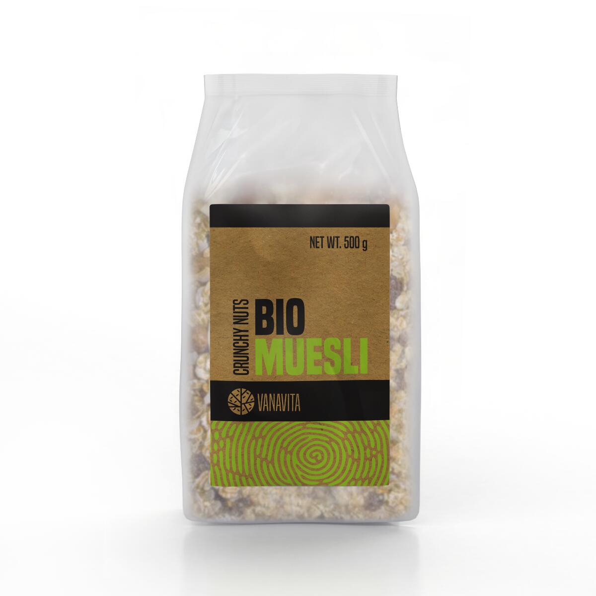 GYMBEAM Müsli BIO bez přidaného cukru