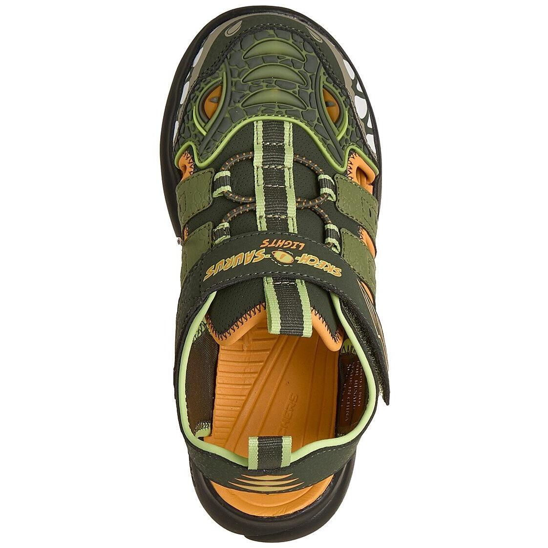 Sandalias Skechers Razor Splash-raptor Quest, Verde, Niños 2/5