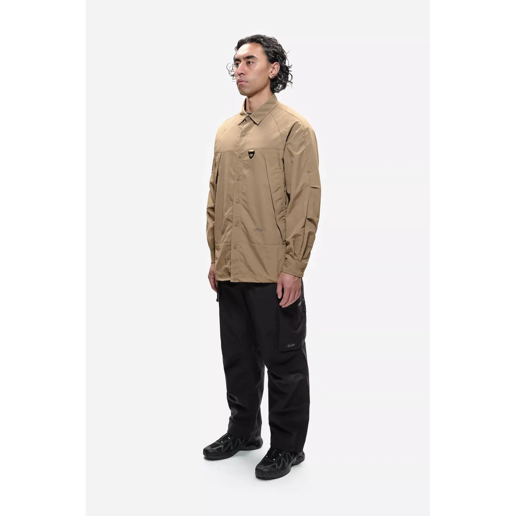 Maglietta tecnica con zip a maniche lunghe Elliker Craw 3/7