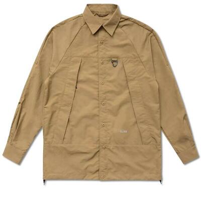 Maglietta tecnica con zip a maniche lunghe Elliker Craw
