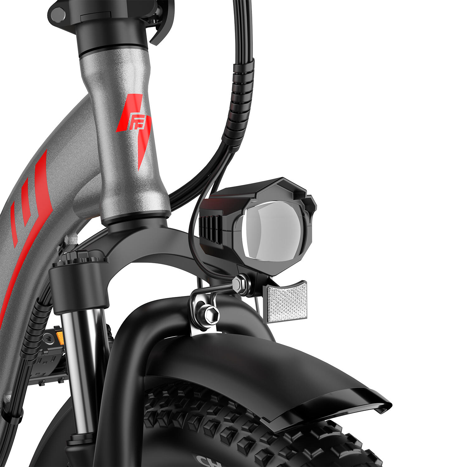 FAFREES F20 Kompaktes E-Bike mit 250-W-Motor und 36-V-18-Ah-Akku 6/7