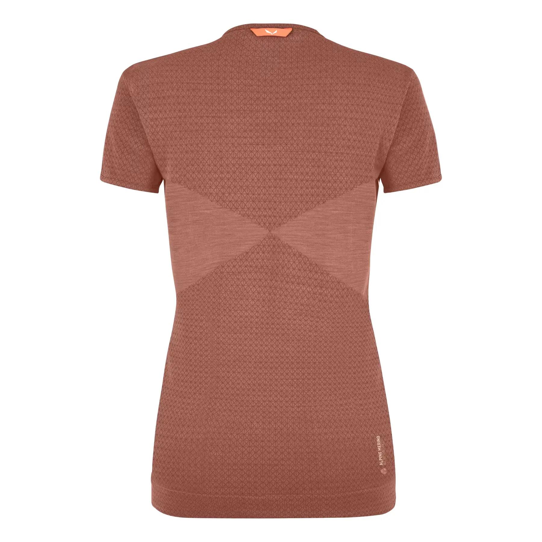 Camiseta mujer Salewa Zerbu Medium Warm AMR 2/2