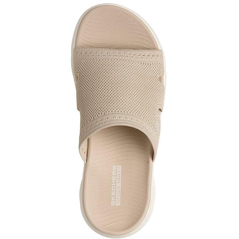 Sandale femei Skechers Go Walk Flex Sandal - Isabell, Bej