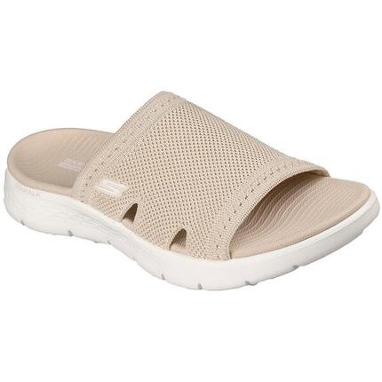 Sandalen Skechers Go Walk Flex Sandal - Isabell, Beige, Damen