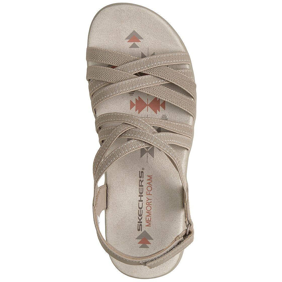 Sandalen Skechers Reggae Slim - Summer Getaway, Beige, Dames 2/5