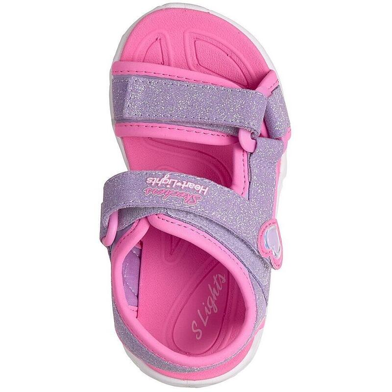 Sandale copii Skechers S Lights-heart Lights Sandal, Mov
