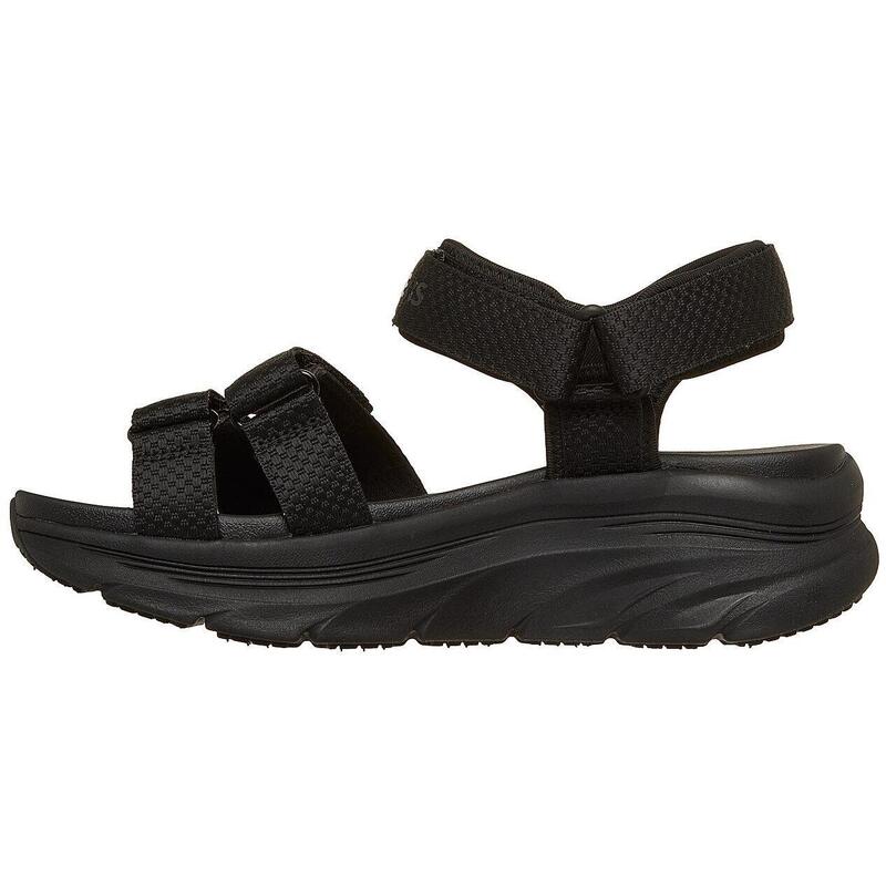 Sandale femei Skechers D'lux Walker Sandal-sea-scape, Negru