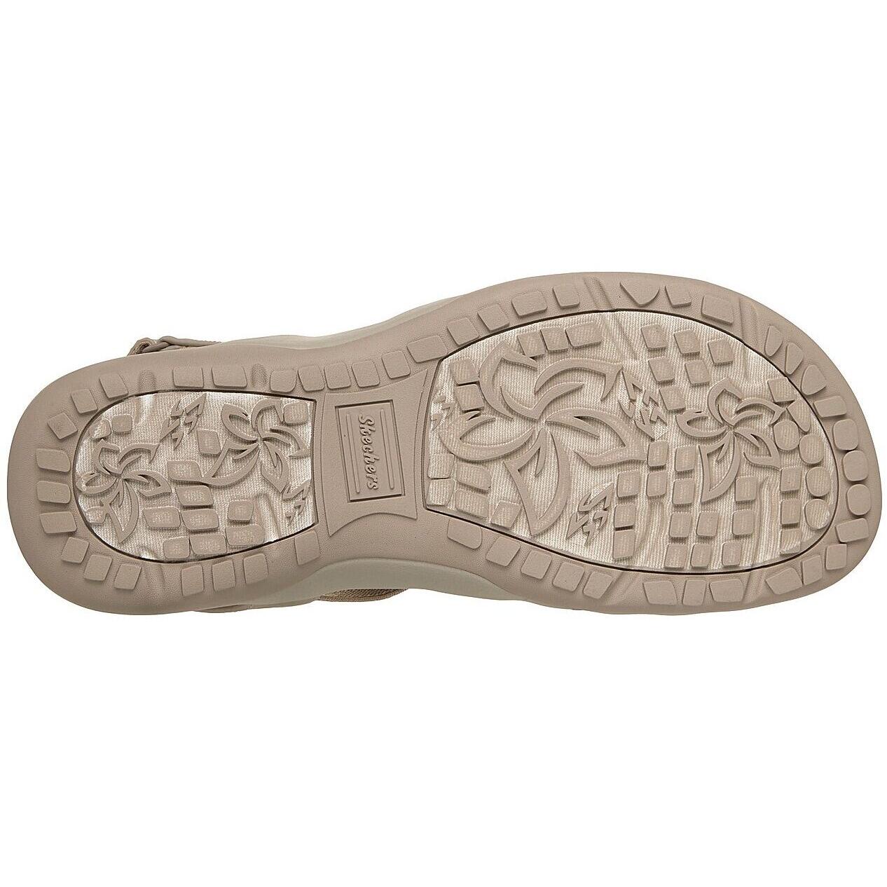 Sandalen Skechers Reggae Slim - Summer Getaway, Beige, Dames 4/5