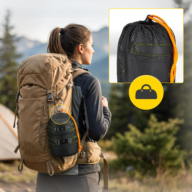 Gamela turistică Mountain Goat – set de vase pentru camping, 2 piese