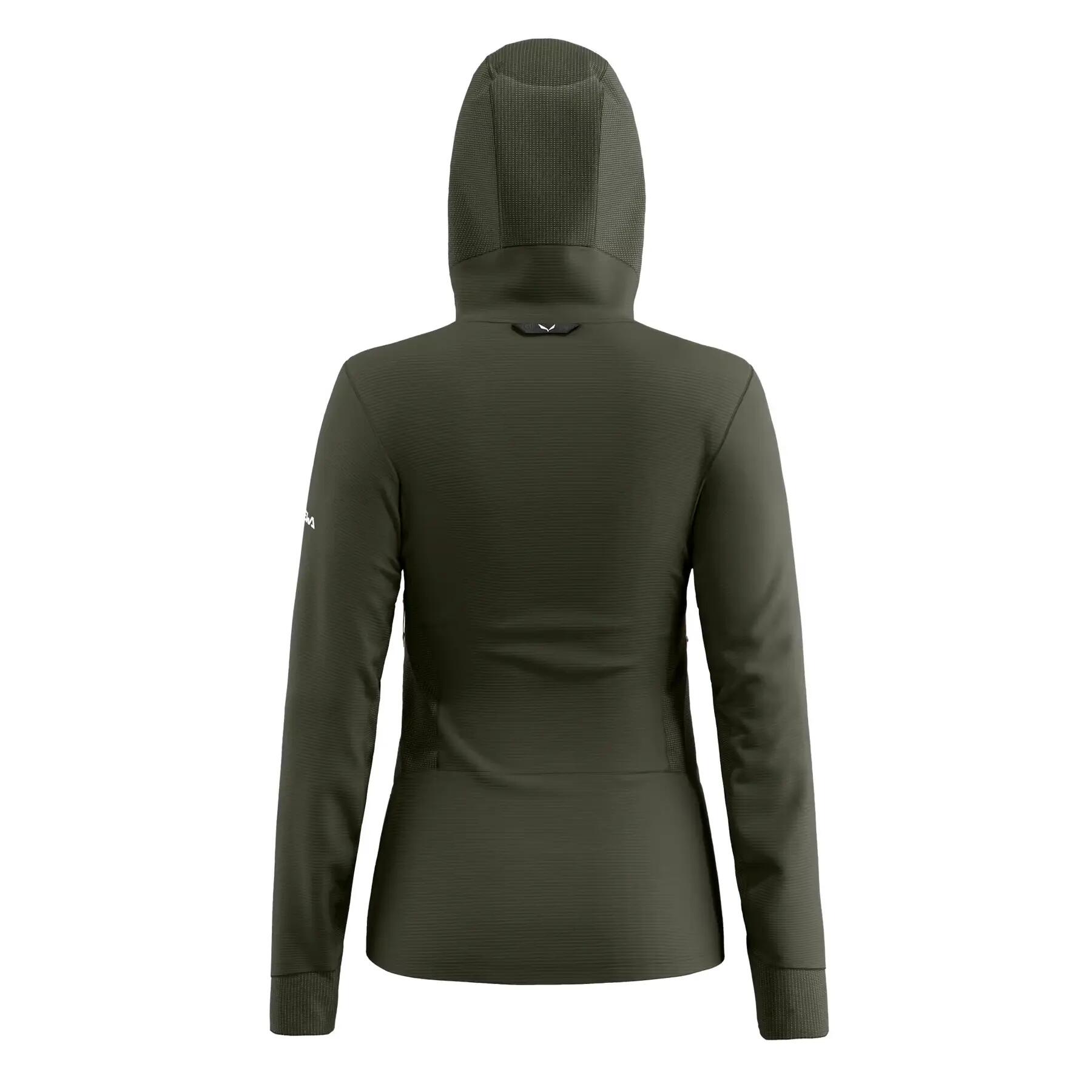 Chaqueta con capucha de forro polar mujer Salewa Agner 2/2
