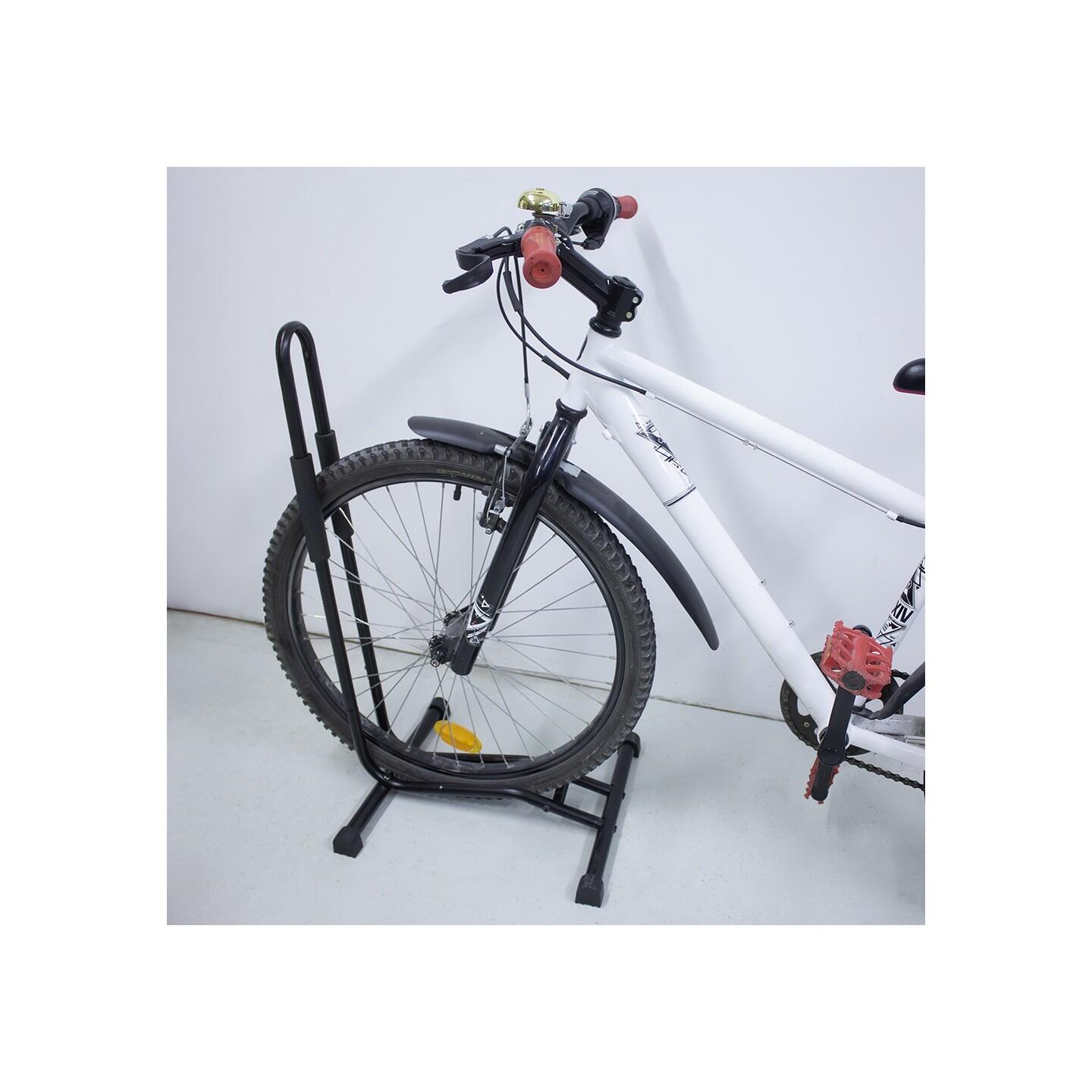 Porte-vélo Moby en métal noir 36 x 44 x 76 cm 7/7