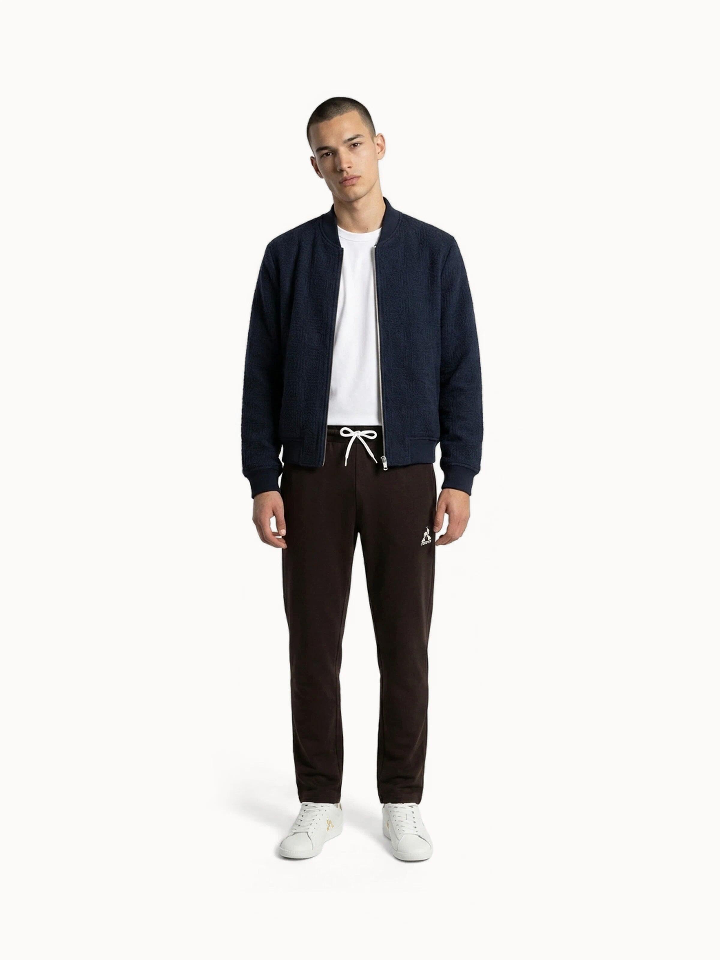 Pantalon droit en double face avec bandes côtés rayées Heritage 5/6