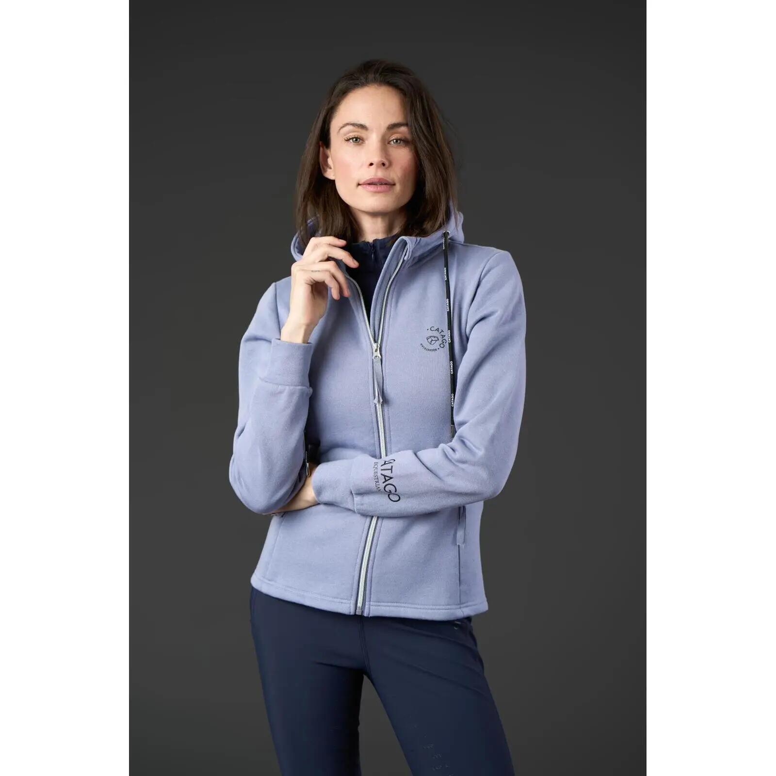 Sudadera con capucha y cremallera Catago Natalie Tempest 3/5