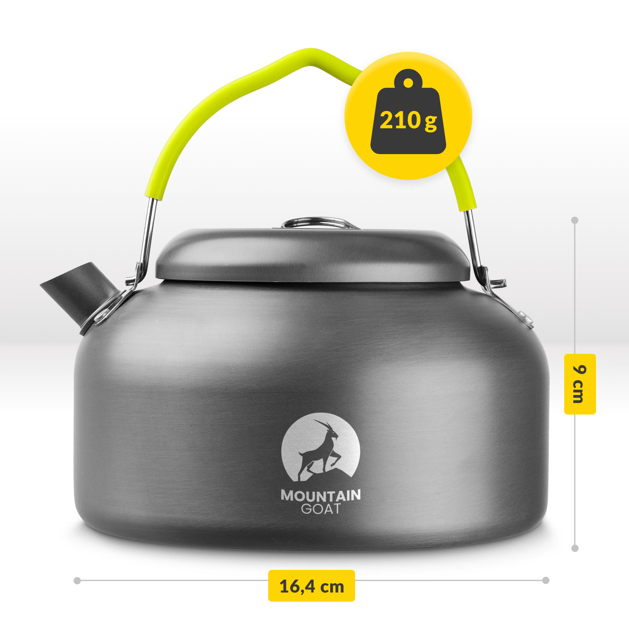 Czajnik turystyczny Mountain Goat 1,4L na biwak i kemping 4/7