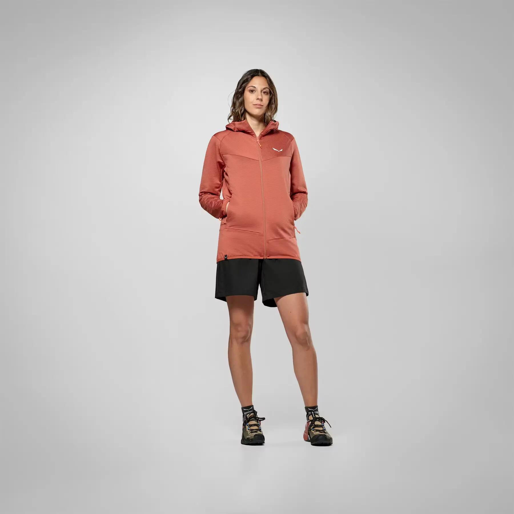 Veste de randonnée à capuche zippée femme Salewa Puez Altavia 3/5