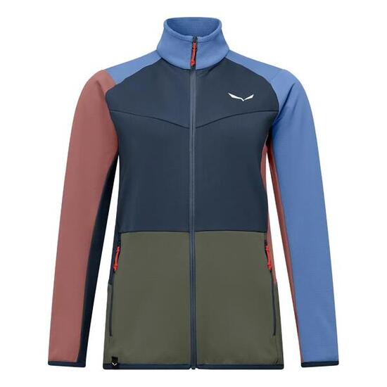 Veste de randonnée zippée femme Salewa Puez Cammino