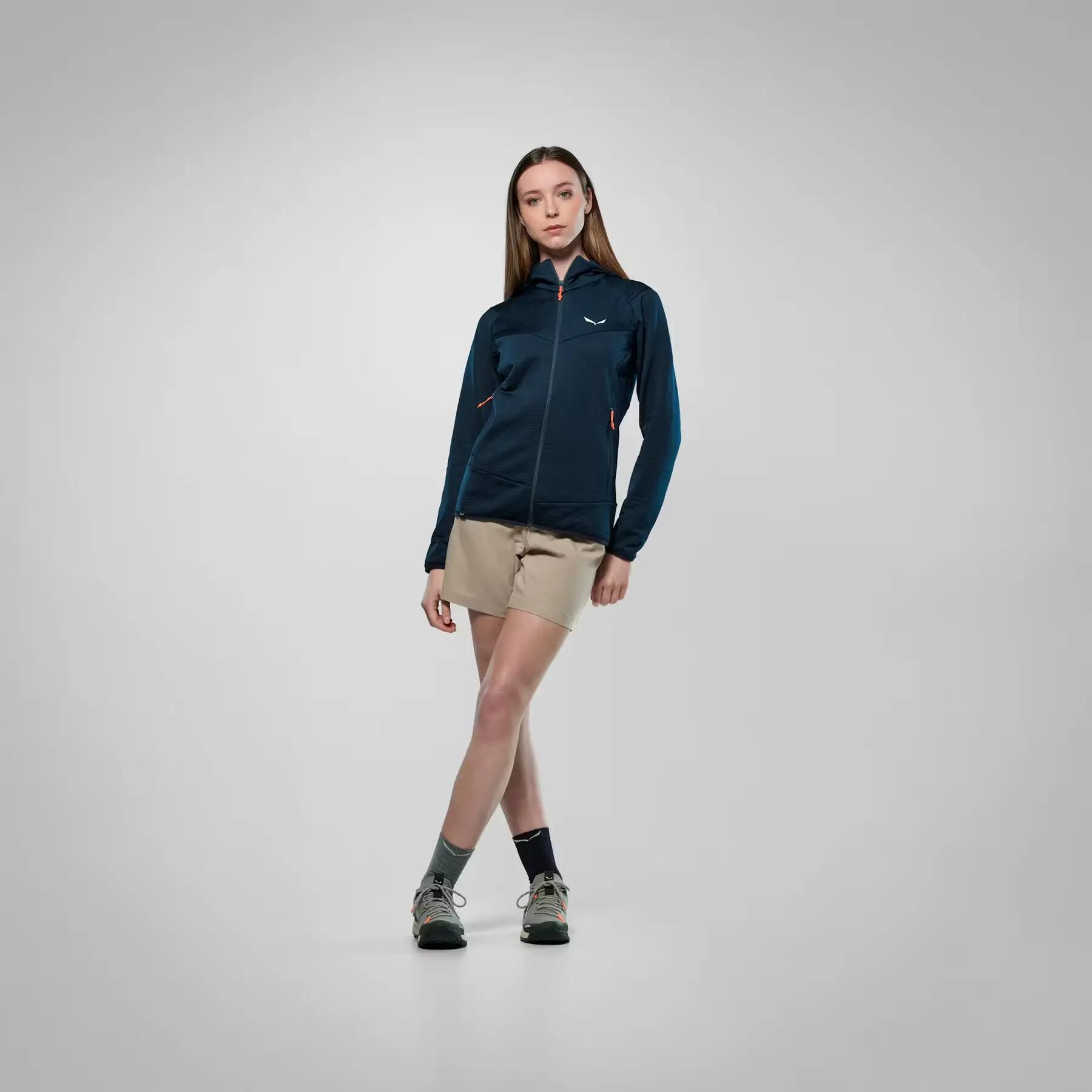 Chaqueta de senderismo con capucha mujer Salewa Puez Altavia 4/5