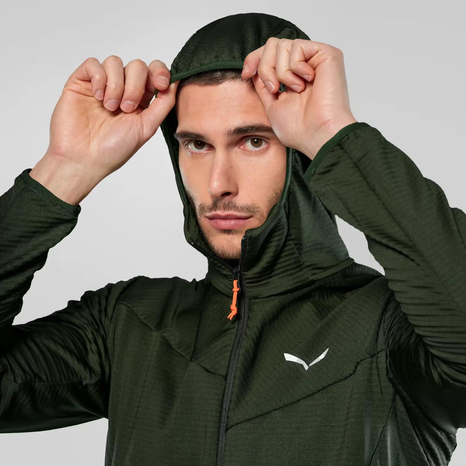 Chaqueta de senderismo con capucha y cremallera Salewa Puez Altavia 5/5