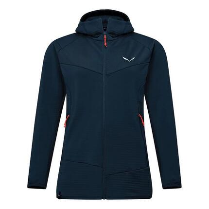 Veste de randonnée à capuche zippée femme Salewa Puez Altavia