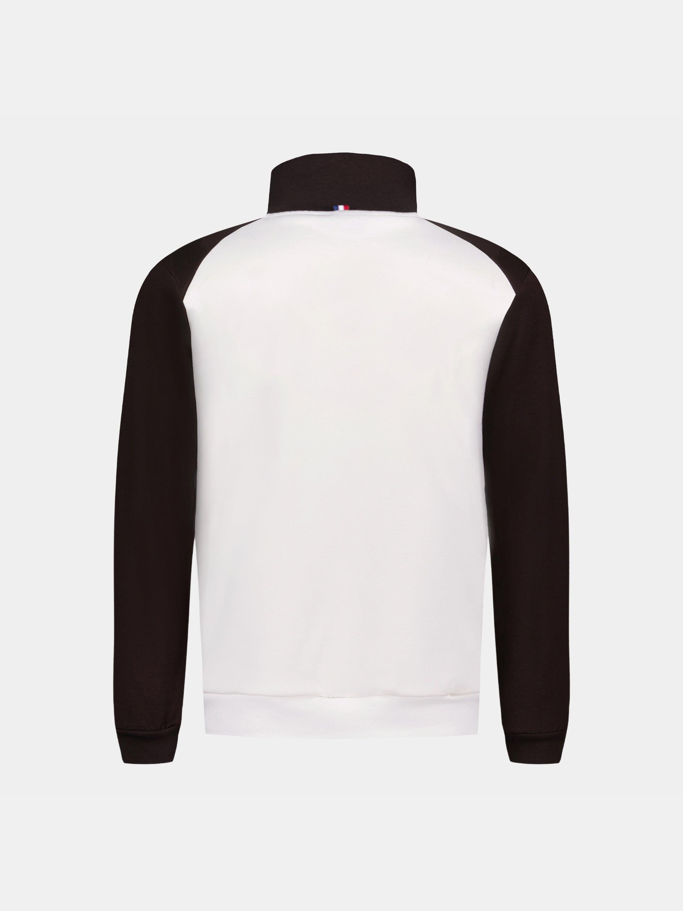 Sweat demi-zippé en double face avec bandes rayées épaules Heritage 3/5