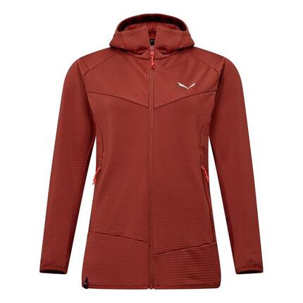 Veste de randonnée à capuche zippée femme Salewa Puez Altavia