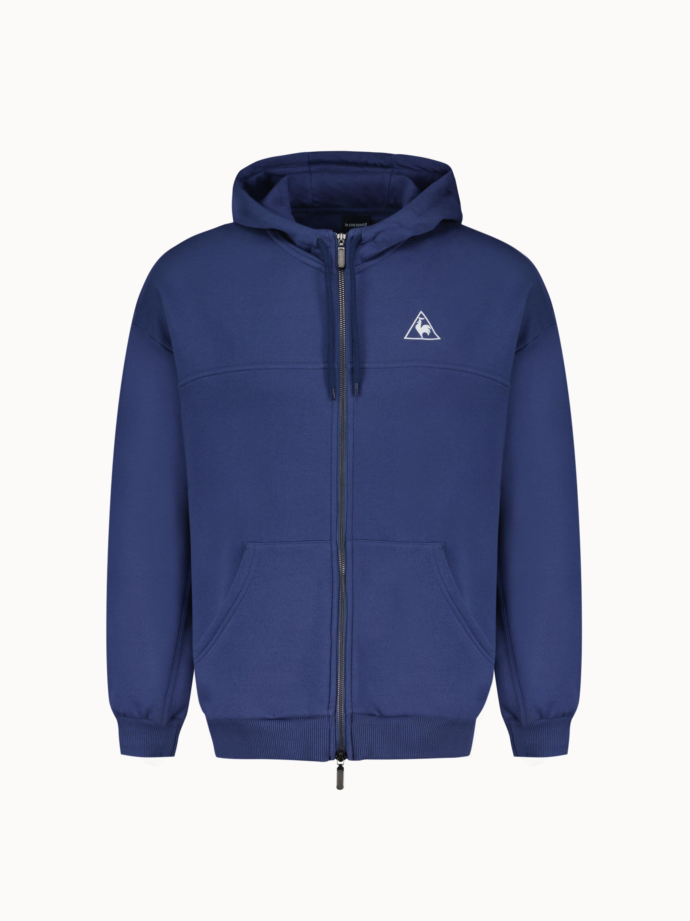 Veste zippée à capuche relax en molleton gratté Contemporain 3/7