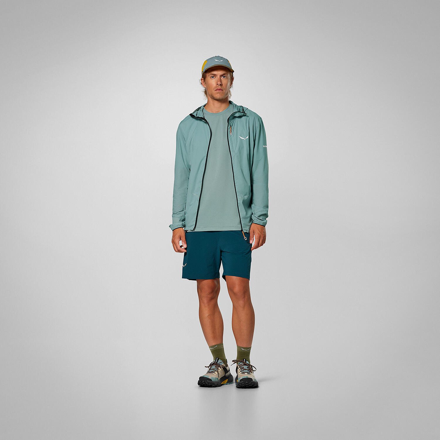 Chaqueta impermeable Salewa Pedroc Wind HD Light 3/7