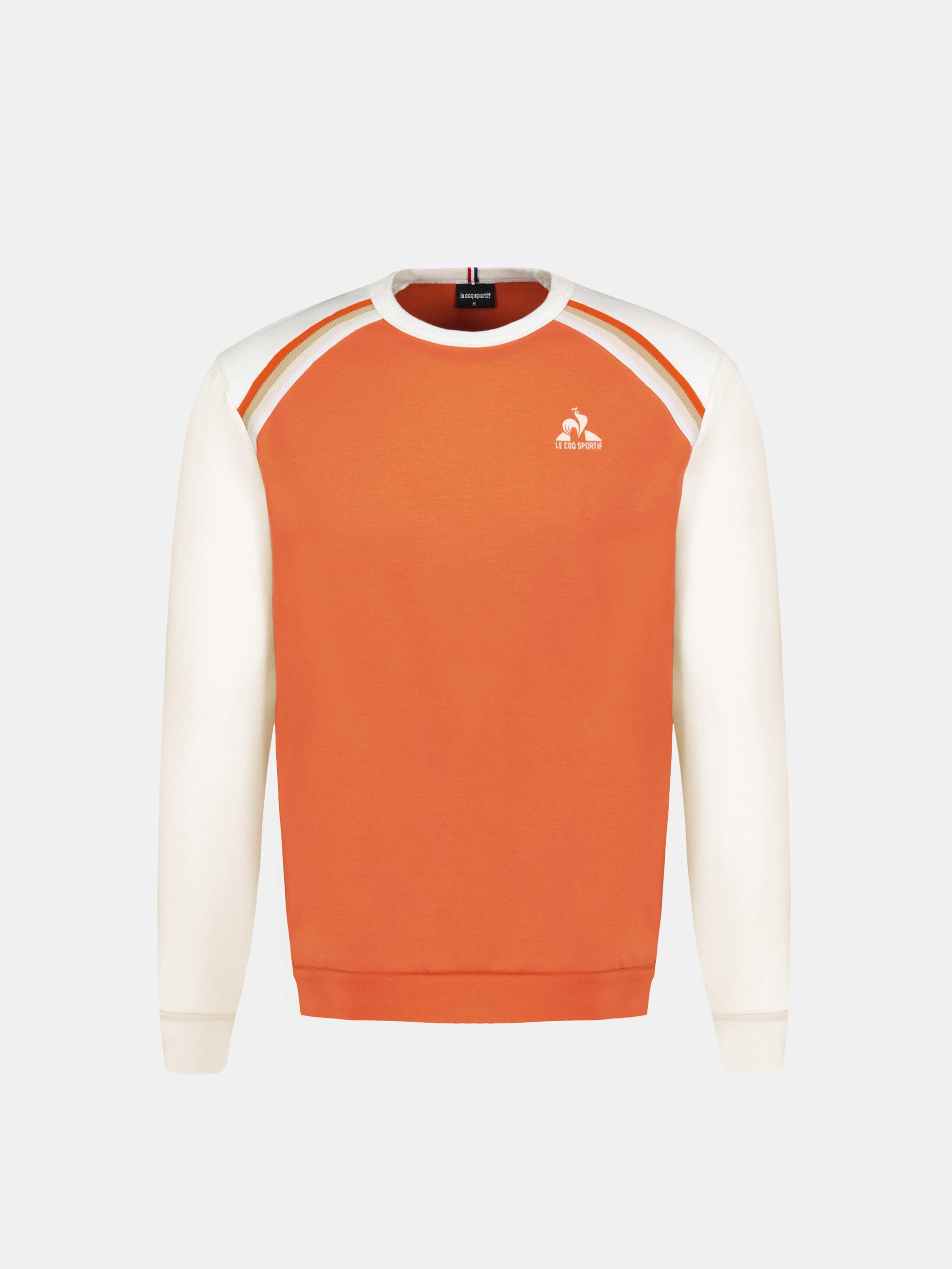 Sweat col rond en double face avec bandes rayées épaules Heritage 2/4