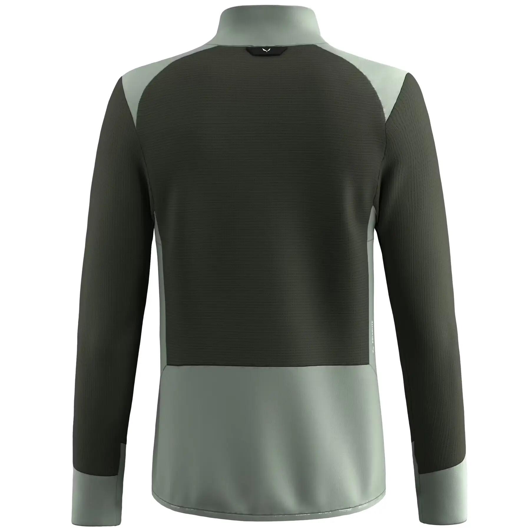 Chaqueta de senderismo con cremallera completa Salewa Puez Waffle Hyb Pl 3/5