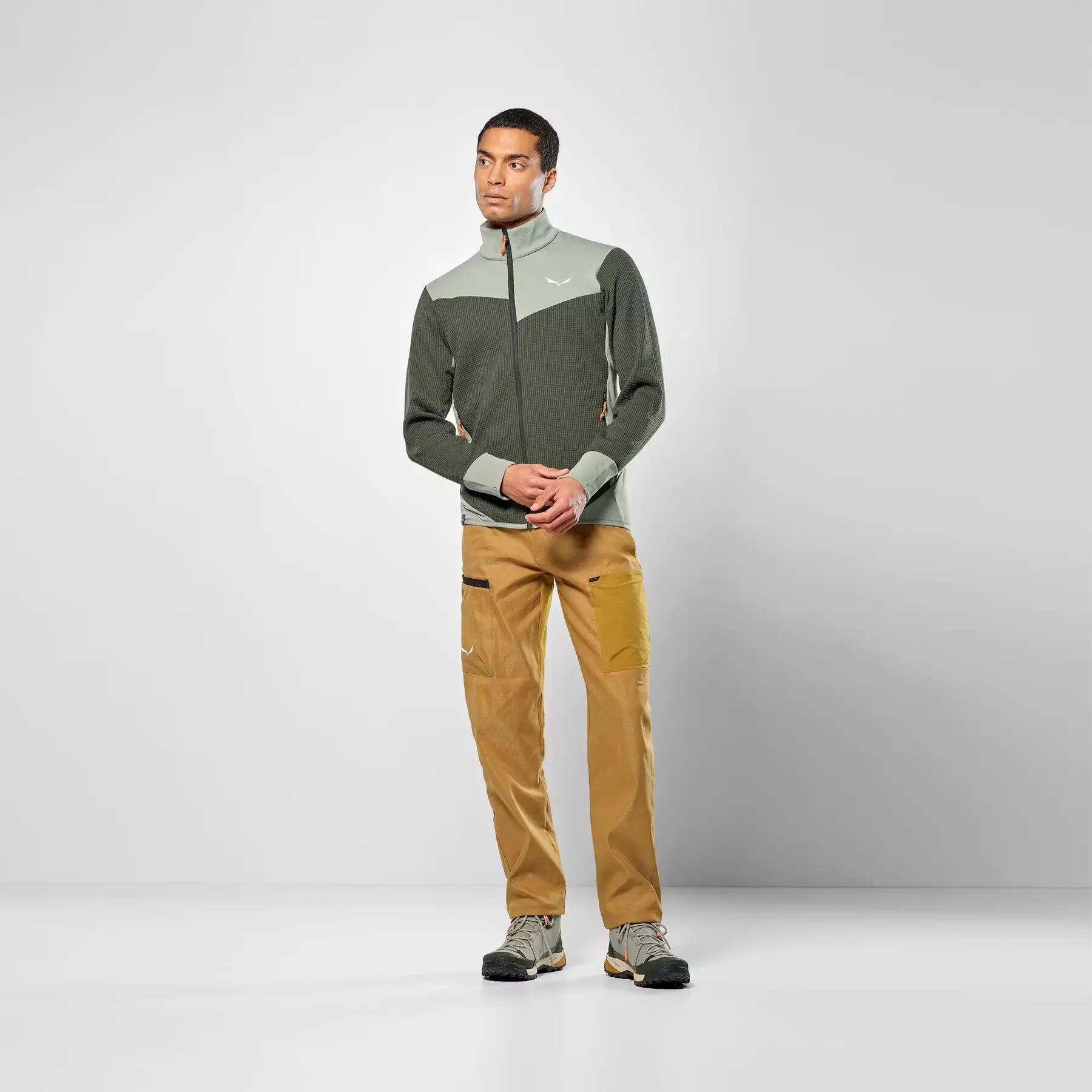 Chaqueta de senderismo con cremallera completa Salewa Puez Waffle Hyb Pl 4/5