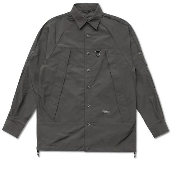 Maglietta tecnica con zip a maniche lunghe Elliker Craw