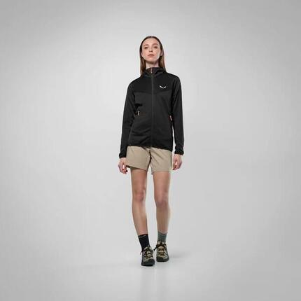Veste de randonnée à capuche zippée femme Salewa Puez Altavia
