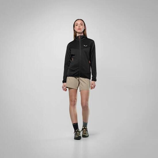 Veste de randonnée à capuche zippée femme Salewa Puez Altavia