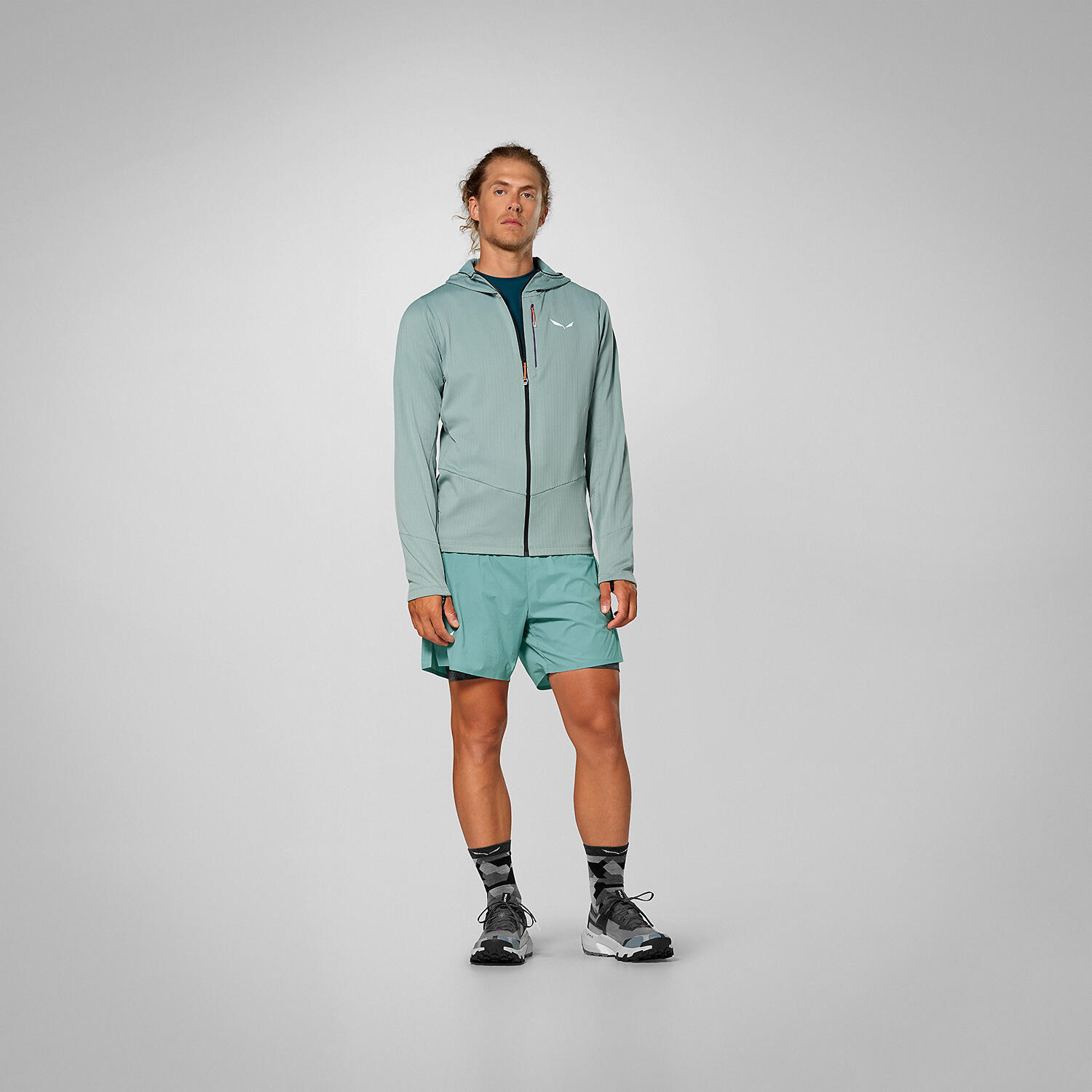 Chaqueta de senderismo con capucha Salewa Pedroc 3 3/7