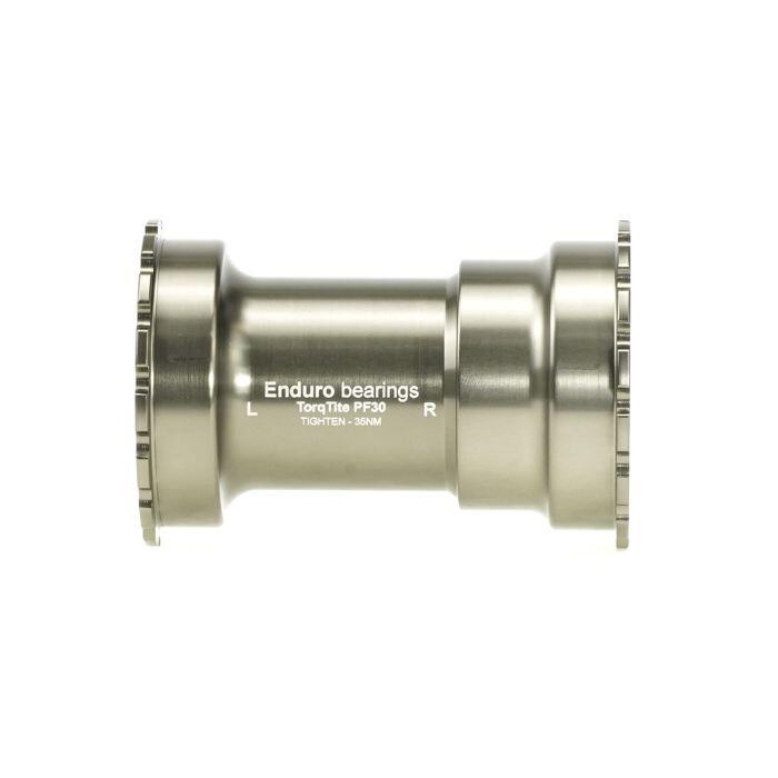 ENDURO BEARINGS Torqtite trapas PF30 naar 30mm (narrow) SS graphite 2/2