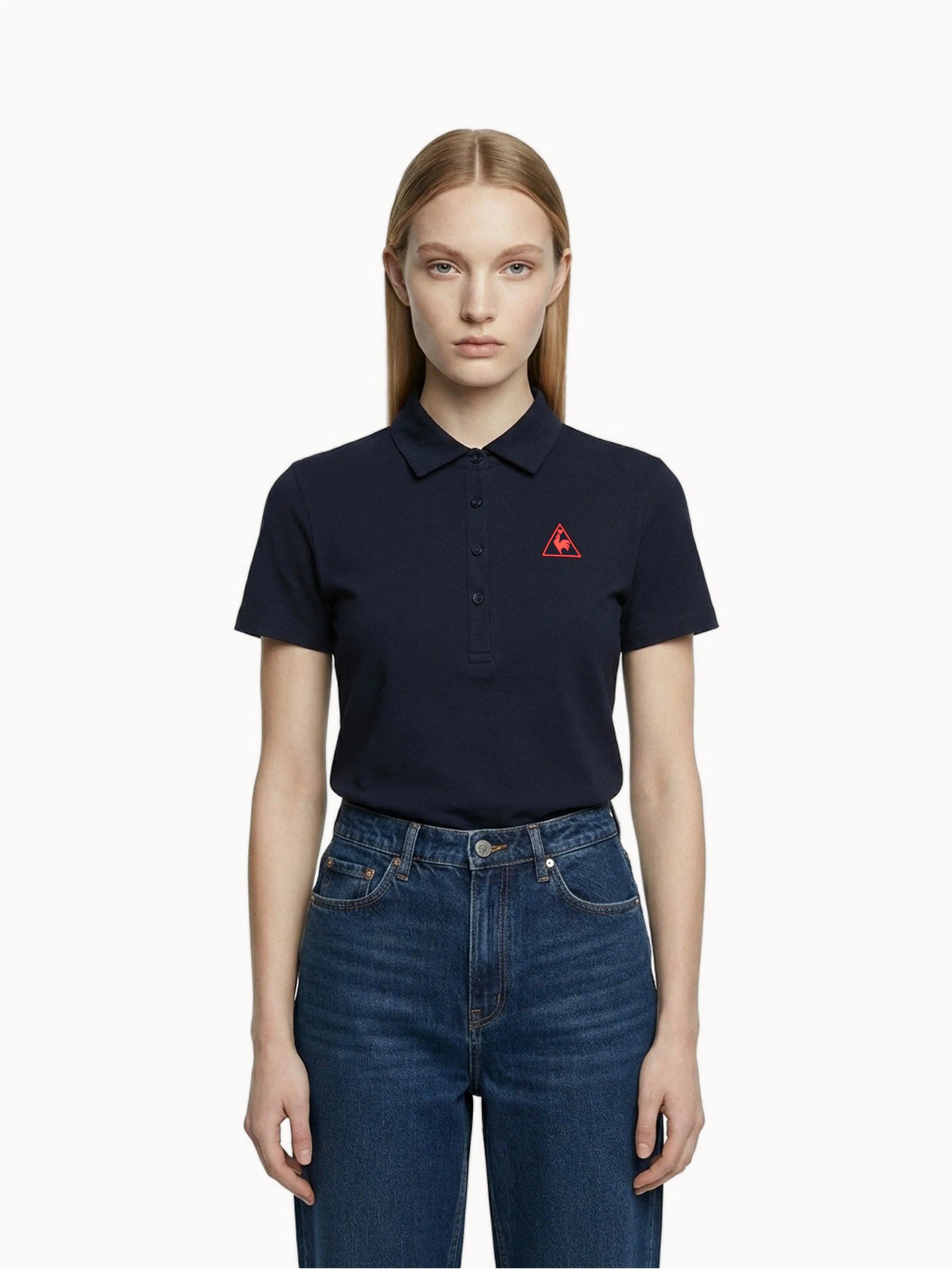 Polo L'Amour du Sport en jersey de coton L'AMOUR DU SPORT 1/5