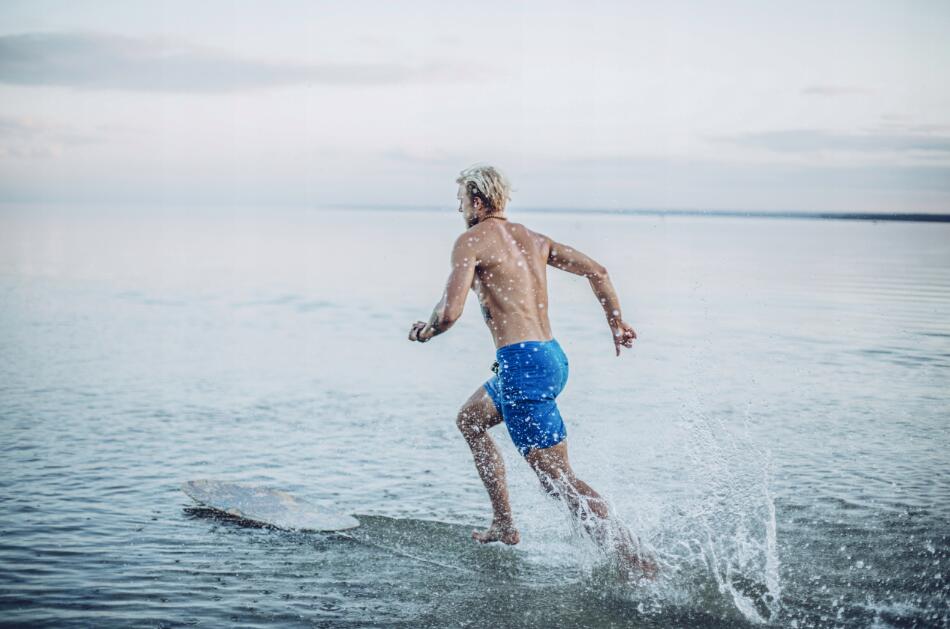 Skimboard freestyle dla dzieci i młodzieży do 55 kg Pakalolo Stay True 5/6