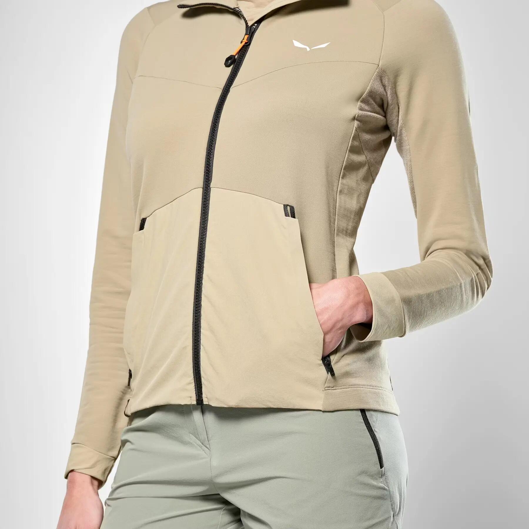 Chaqueta con capucha Salewa Puez Merino 4/5