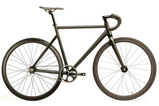 Raval Naked Edition Fixie Fahrrad 30mm - Matte Black