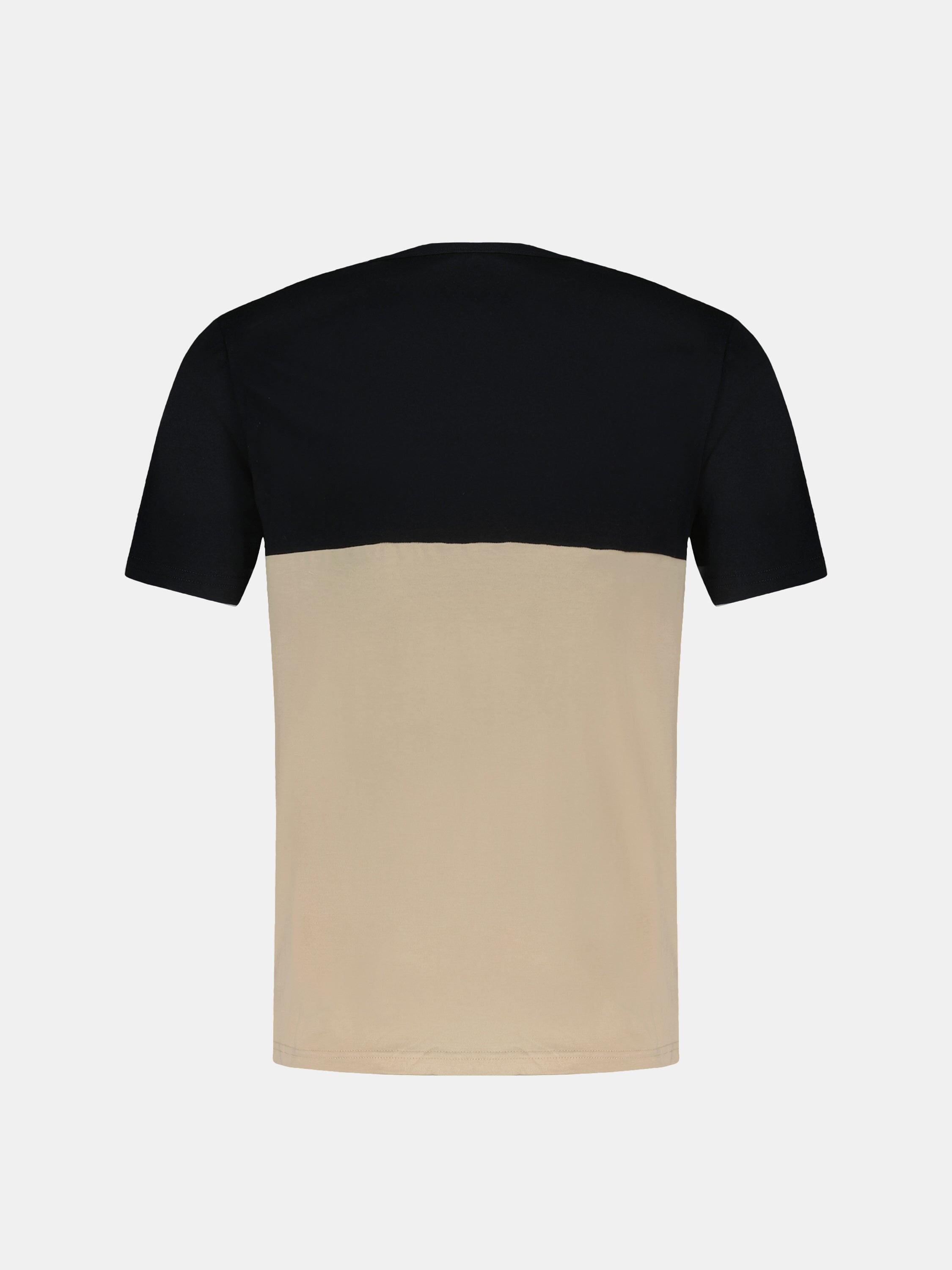 T-shirt en jersey de coton colorblock NOEL 2/3