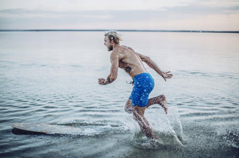 Skimboard freestyle dla dzieci i młodzieży do 55 kg Pakalolo Stay True 4/6