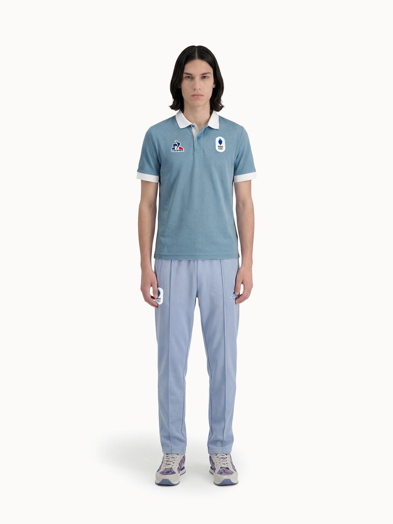 Polo Équipe de France Olympique 2026 en jersey technique JO EQUIPE DE FRANCE 4/5