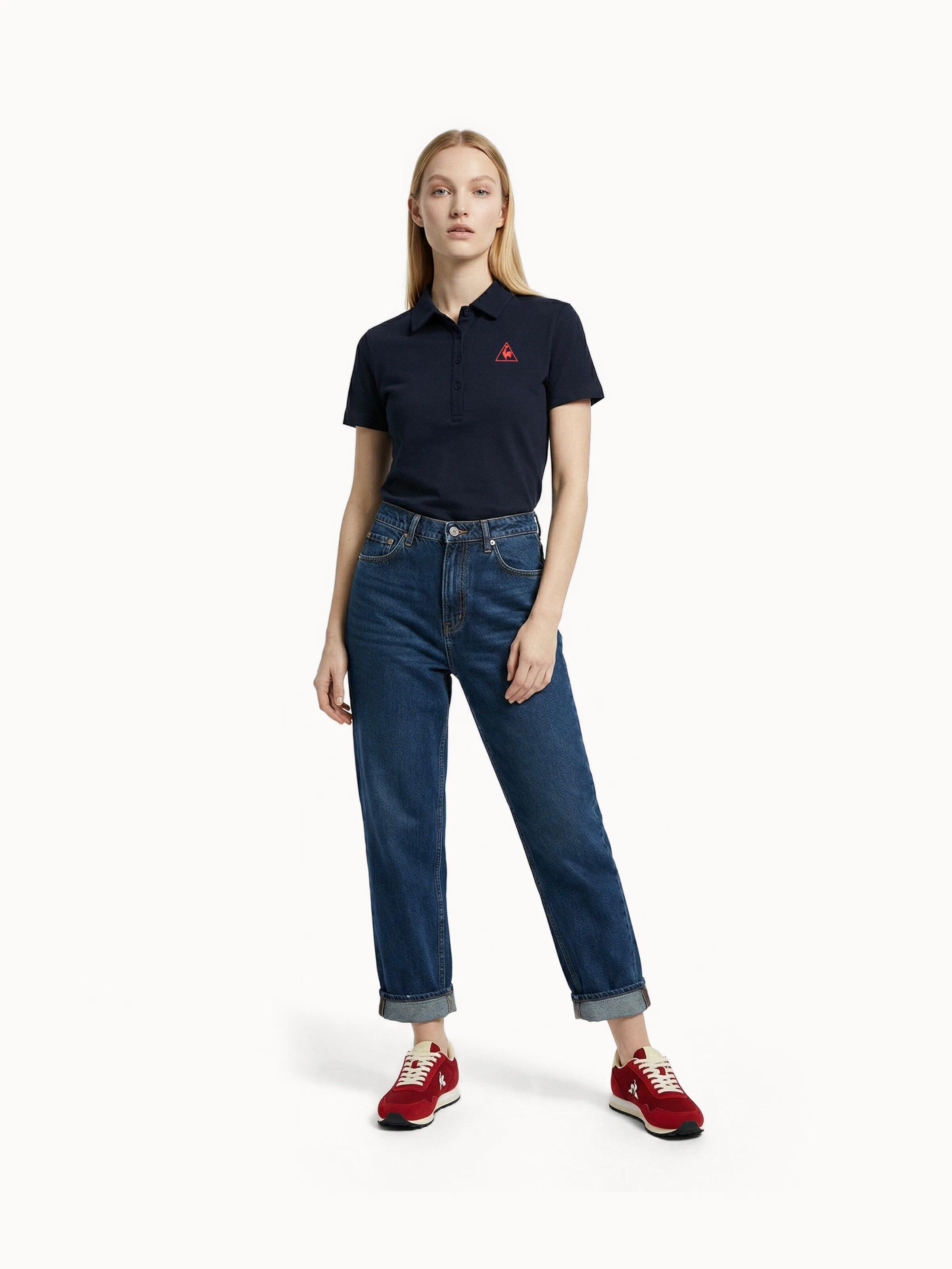 Polo L'Amour du Sport en jersey de coton L'AMOUR DU SPORT 4/5