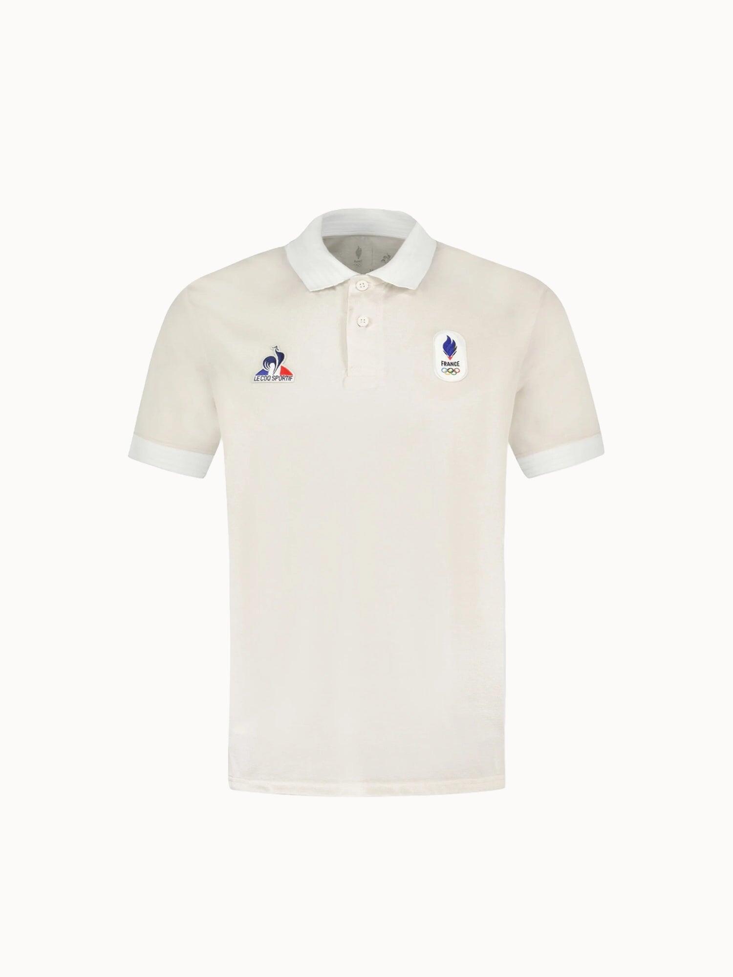 Polo Équipe de France Olympique 2026 en jersey technique JO EQUIPE DE FRANCE 2/5