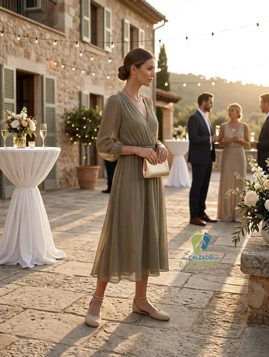 Coqueflex Sandalias Cerradas Piedra - Talla 37 4/7