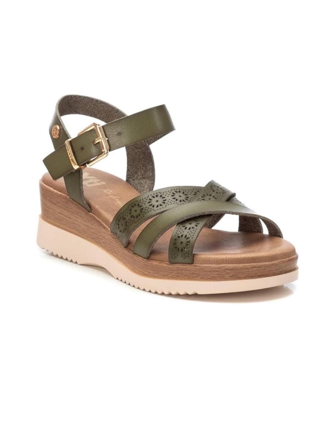 Sandales pour femme Xti 143851 Vert. 3/4