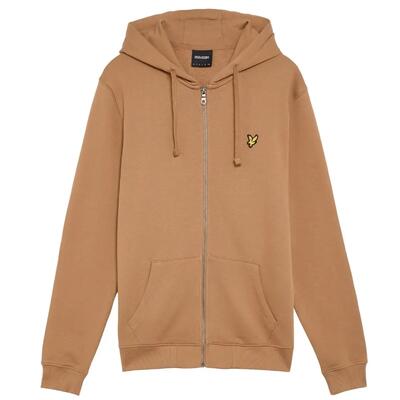 Hooded sweatshirt met rits lyle & scott